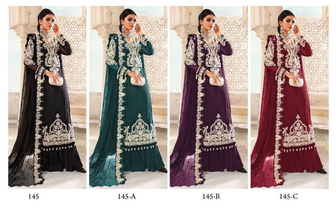 Kf 145 Color Set Pakistani Suits Catalog
